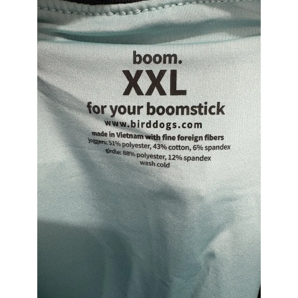 Birddogs Men's Blue Joggers XXL Built In‎ Liner Athletic Boom For Your Boomstick